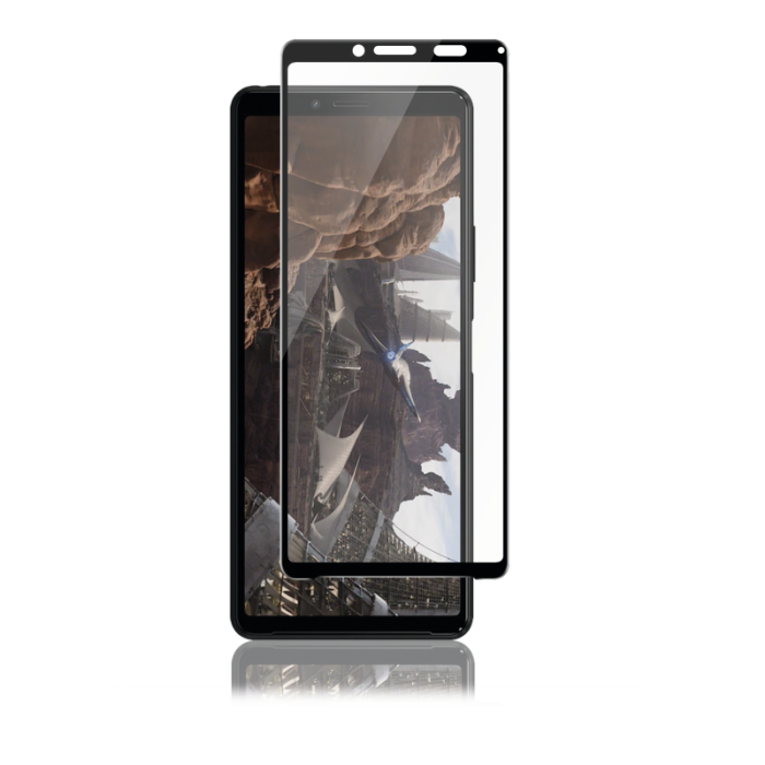 UTGATT1 - Panzer - Full-Fit Glass Sony Xperia 10 II - Svart