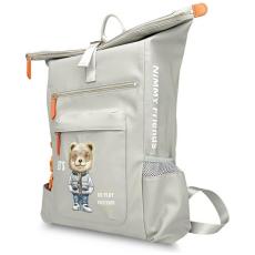 NIMMY - Nimmy Dator Ryggsäck 14" Cool&Cute 2.0 Bear - Grå