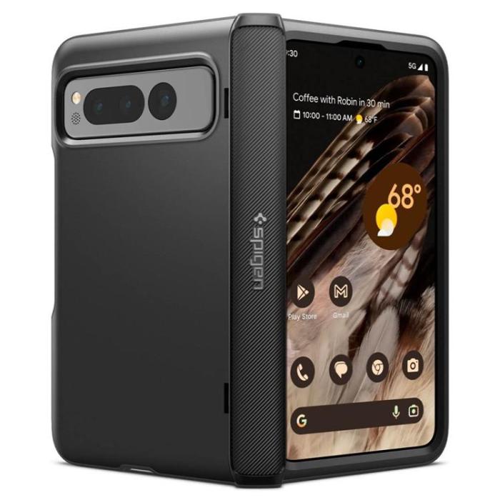 Spigen - Spigen Google Pixel Fold Mobilskal Slim Armor - Svart