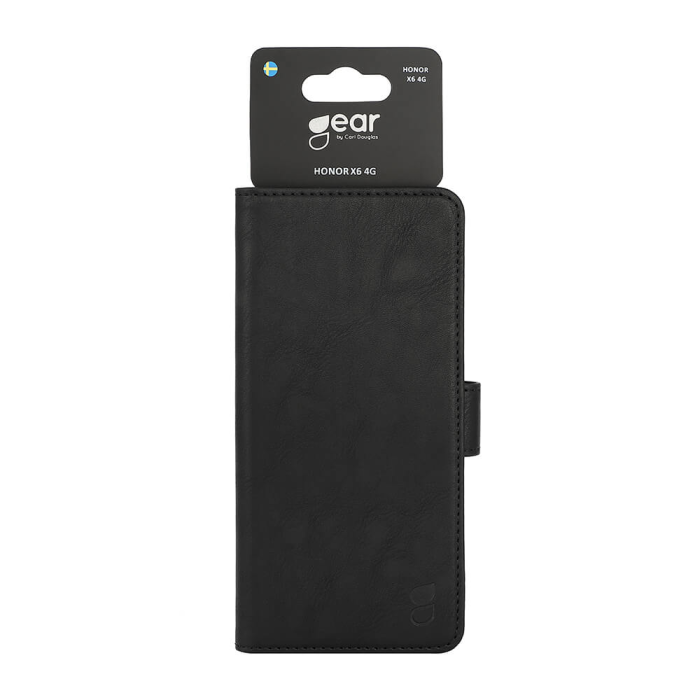 GEAR - GEAR Honor X6 4G Plånboksfodral - Svart