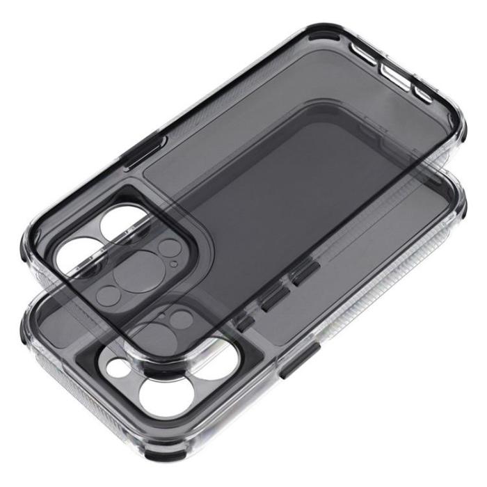 OEM - iPhone 16 Plus Mobilskal Matrix Clear - Svart