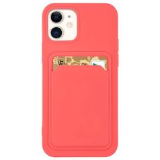 OEM - iPhone 12 Pro Max Skal med Korthållare - Orange