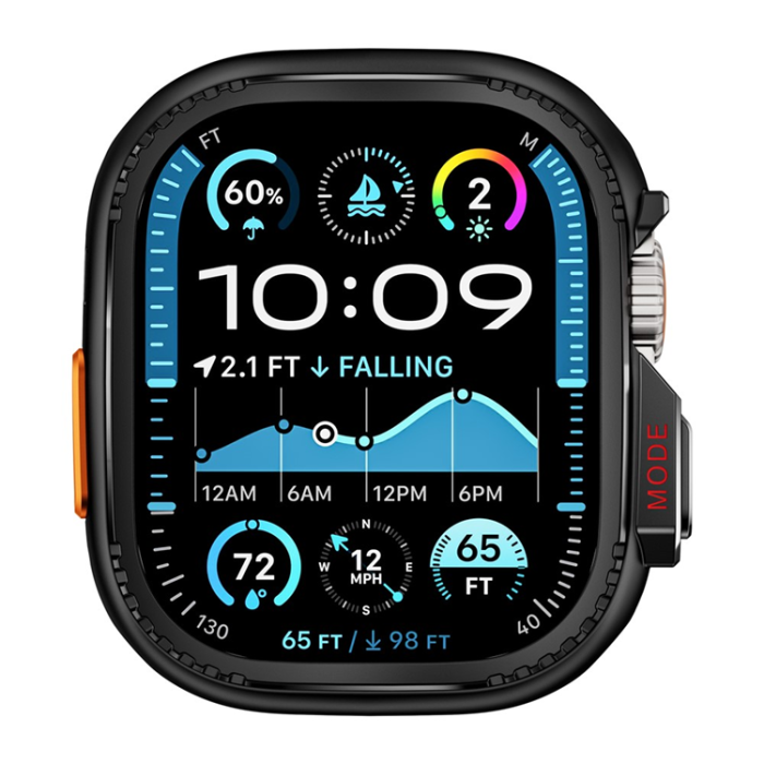 A-One Brand - Apple Watch Ultra 2 (49mm) Skal Metal - Svart