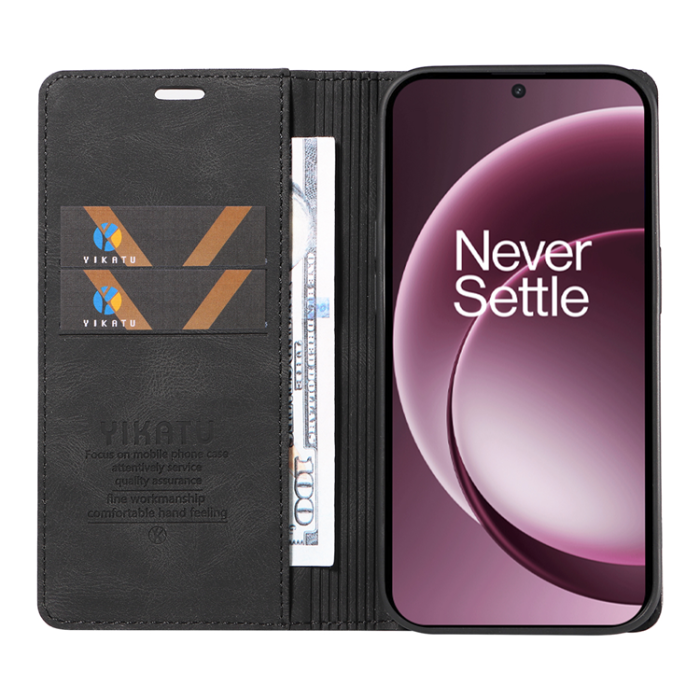 YIKATU - YIKATU OnePlus 15 5G Plånboksfodral Skin-Touch