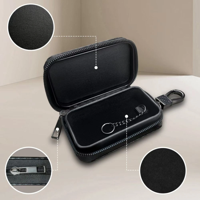 Tech-Protect - Tech-Protect RFID Fodral för keyless bilnyckel Faraday - Carbon