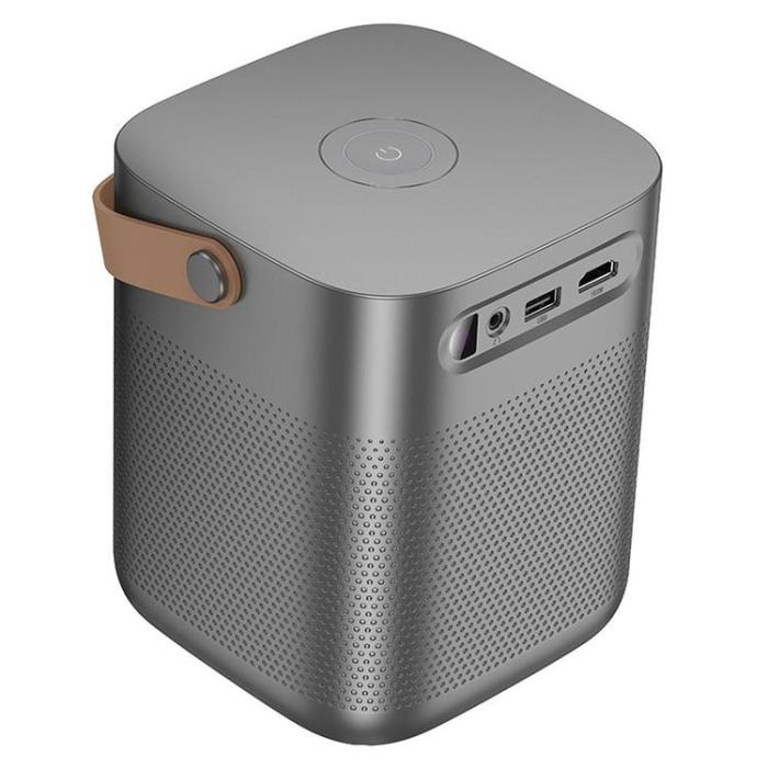 Hoco - Hoco Projektor med Android-Programvara Wi-Fi Bluetooth 720P DT4 - Grå