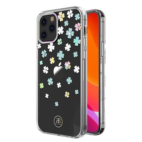 Kingxbar Lucky Skal iPhone 12 Mini - Transparent Clover | 2353 | AlltMobil