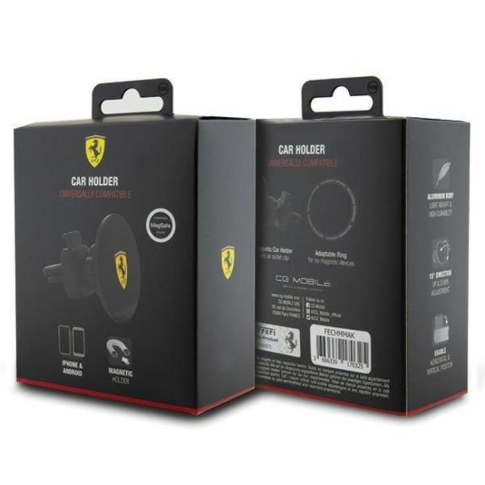 Ferrari - Ferrari Magsafe Mobilhållare för Bil Magnetic 2023 Collection - Svart
