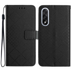 A-One Brand - OnePlus Nord 5 Plånboksfodral Litchi Imprint - Svart