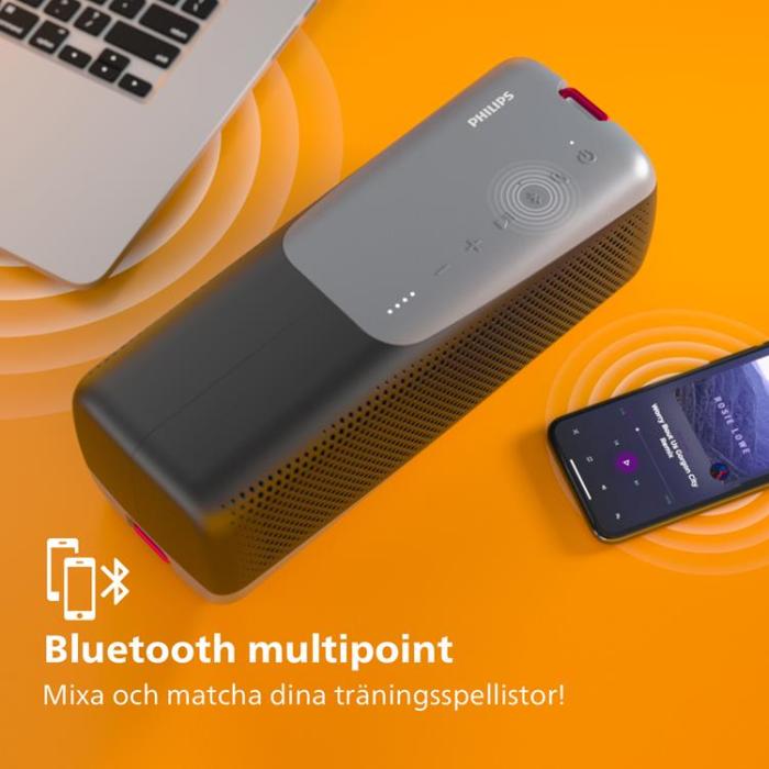Philips - Philips GO Trådlös Högtalare TAS4807 - Svart