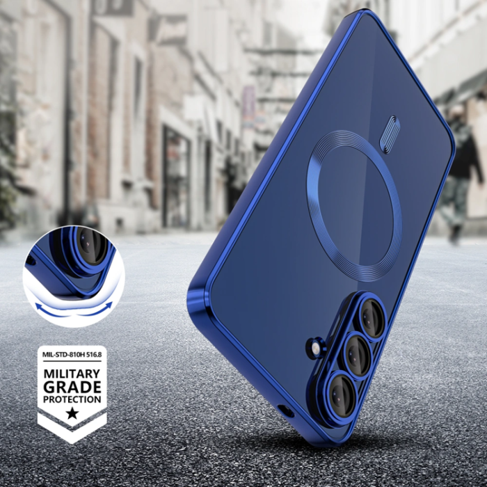 Tech-Protect - Tech-Protect Mobilskal För Galaxy A17 4G/5G Magsafe MagFlex - Twilight Marin