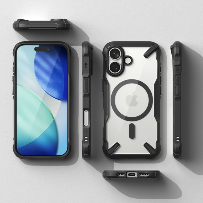 Ringke - Ringke iPhone 17 Mobilskal Magsafe Magnetic Fusion X - Svart