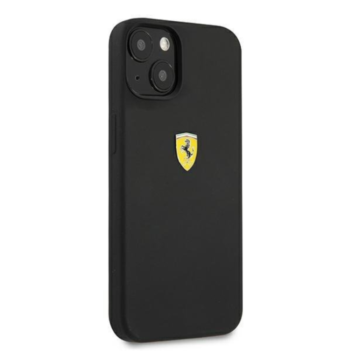 Ferrari - Ferrari iPhone 13 Skal Silicone - Svart