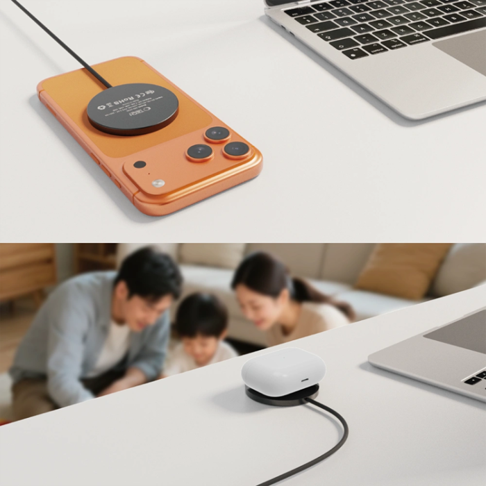 Tech-Protect - Tech-Protect Qi2.2 25W MagSafe Trådlös Laddare A50 - Svart