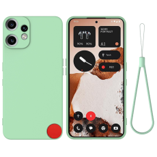 A-One Brand - Nothing CMF Phone 2 Pro Mobilskal Liquid Silikon med Handrem