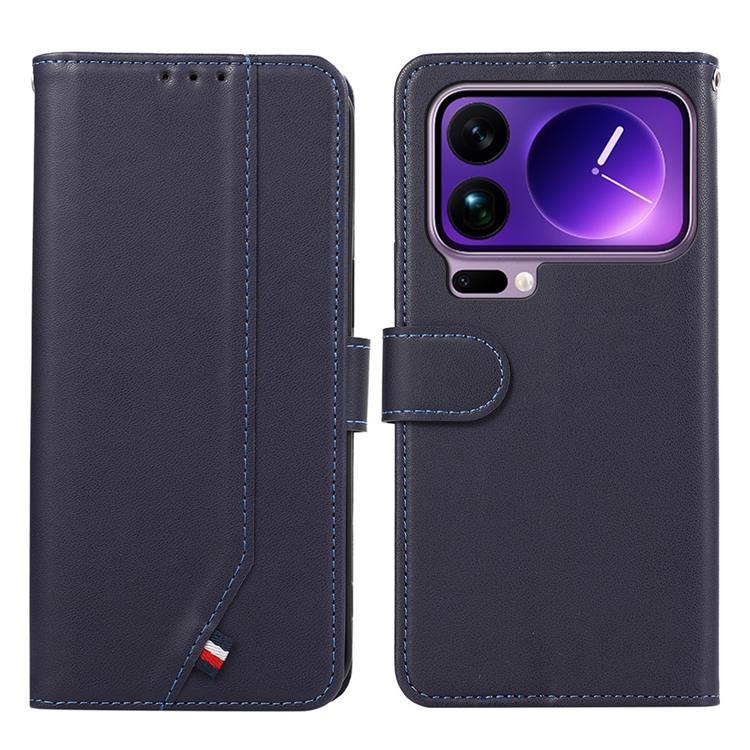 Xiaomi 17 Pro Max Plånboksfodral RFID Blocking - Blå | 2353 | AlltMobil