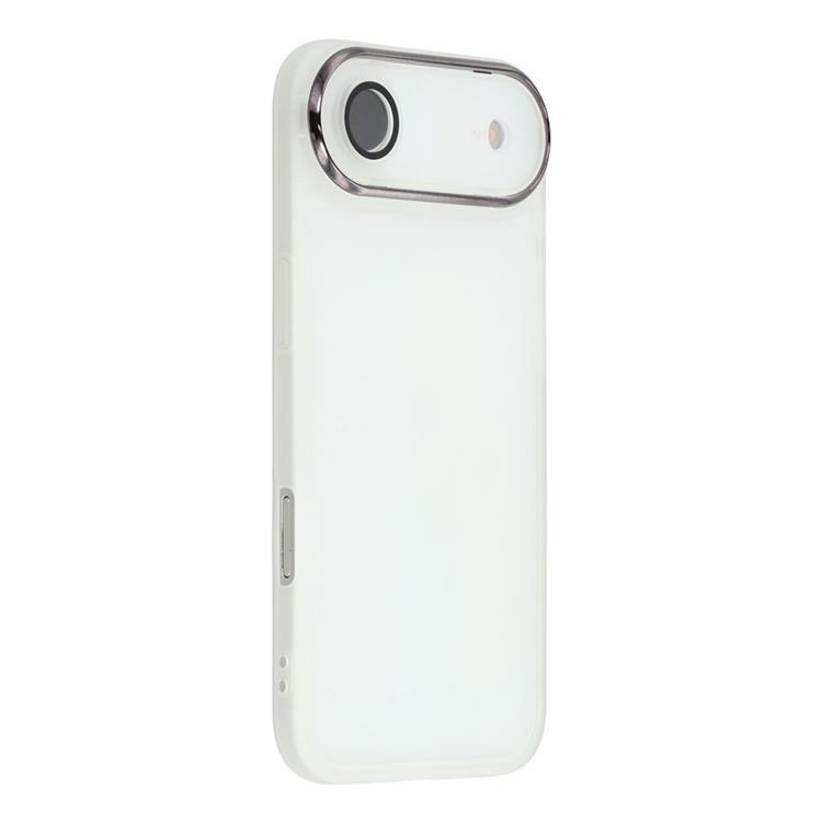 iPhone Air Mobilskal Electroplated Kameraram - Transparent Vit | 2353 | AlltMobil