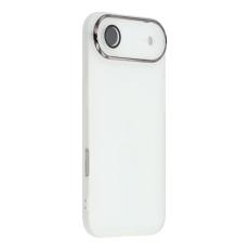 A-One Brand - iPhone Air Mobilskal Electroplated Kameraram - Transparent Vit