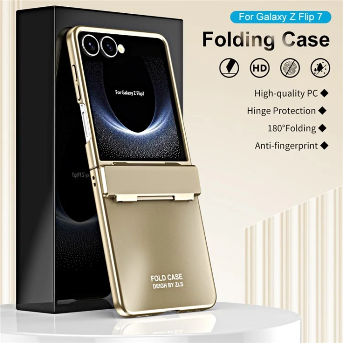 A-One Brand - Galaxy Z Flip 7 Mobilskal Electroplating - Guld