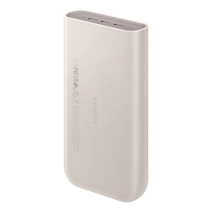 Samsung - Samsung Powerbank 20000mAh 45W 3xUSB-C SFC - Beige