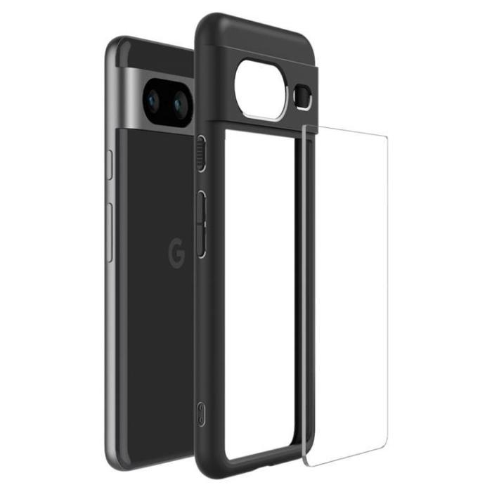 Spigen - Spigen Google Pixel 8 Mobilskal Ultra Hybird - Matte Svart