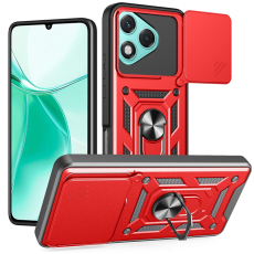 A-One Brand - Honor 400 Lite 5G Mobilskal Kickstand - Röd