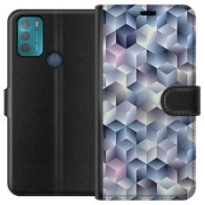 iSecrets - Pl&aring;nboksfodral till Motorola Moto G50 med Cyklon