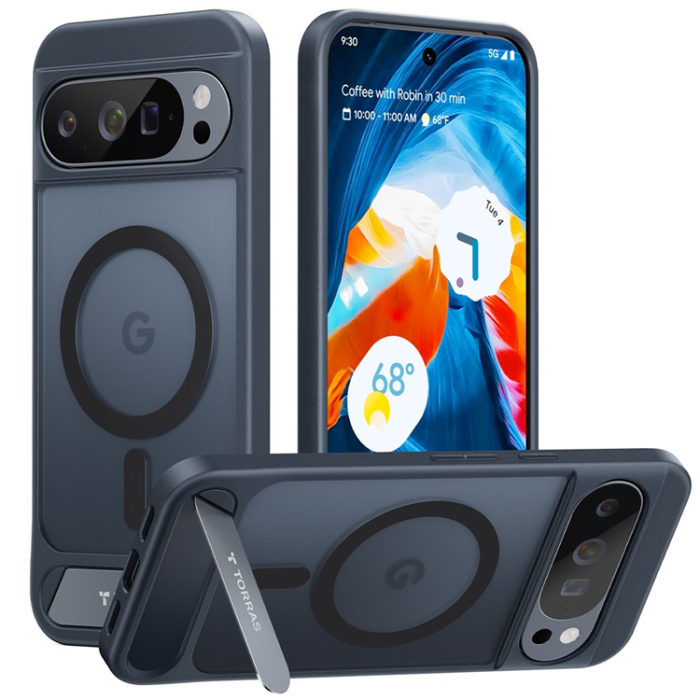 Torras - Torras Google Pixel 10 Pro XL Mobilskal MagSafe Kickstand