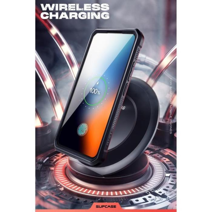 SupCase - [2-Set] SupCase Galaxy S23 Ultra Skal Unicorn Beetle - Svart