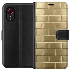 iSecrets - Pl&aring;nboksfodral till Samsung Galaxy Xcover 5 med Gyllene Murstenar