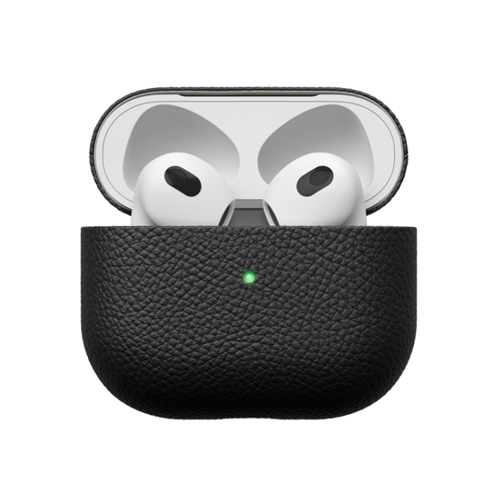 PodSkinz - PodSkinz Airpods 3 Skal Artisan Series Läder - Svart