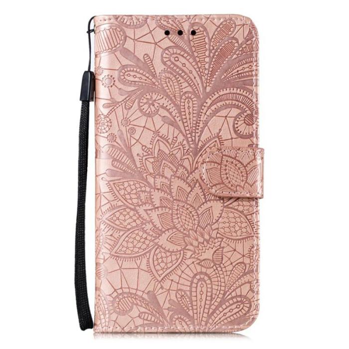 OEM - Samsung Galaxy S26 Plånboksfodral Konstläder Flip - Roséguld