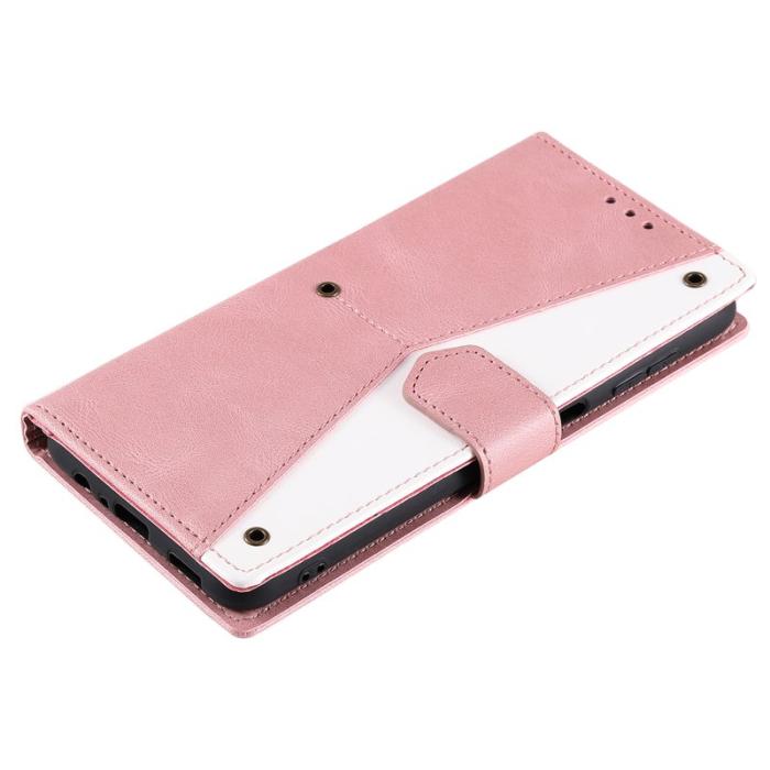 OEM - Plånboksfodral för Samsung Galaxy S26 Konstläder med handledsrem - Roséguld