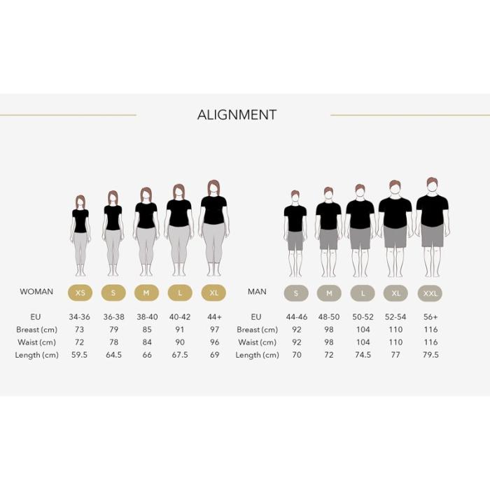 SWEPOSTURE - SWEPOSTURE Alignment Hållningströja Bomull Herr svart M