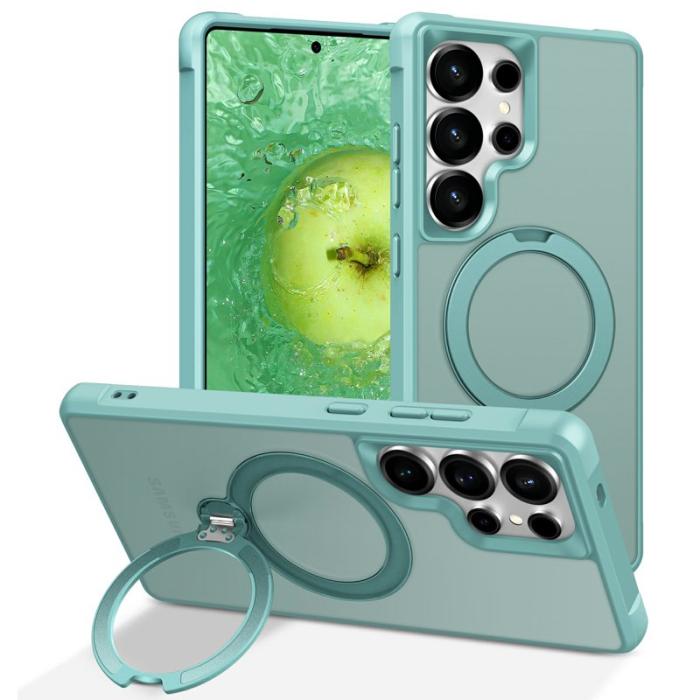 OEM - Mobilskal för Samsung Galaxy S26 Ultra Magnetiskt Kickstand TPU - Sjöblå