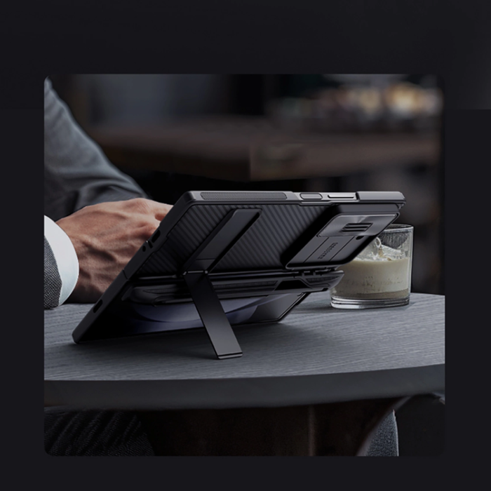 Nillkin - Nillkin Mobilskal till Galaxy Z Fold 6 CamShield Fold med Pennhållare