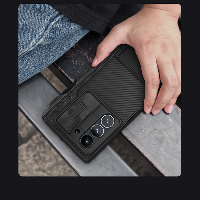 Nillkin - Nillkin Mobilskal till Galaxy Z Fold 6 CamShield Fold med Pennhållare