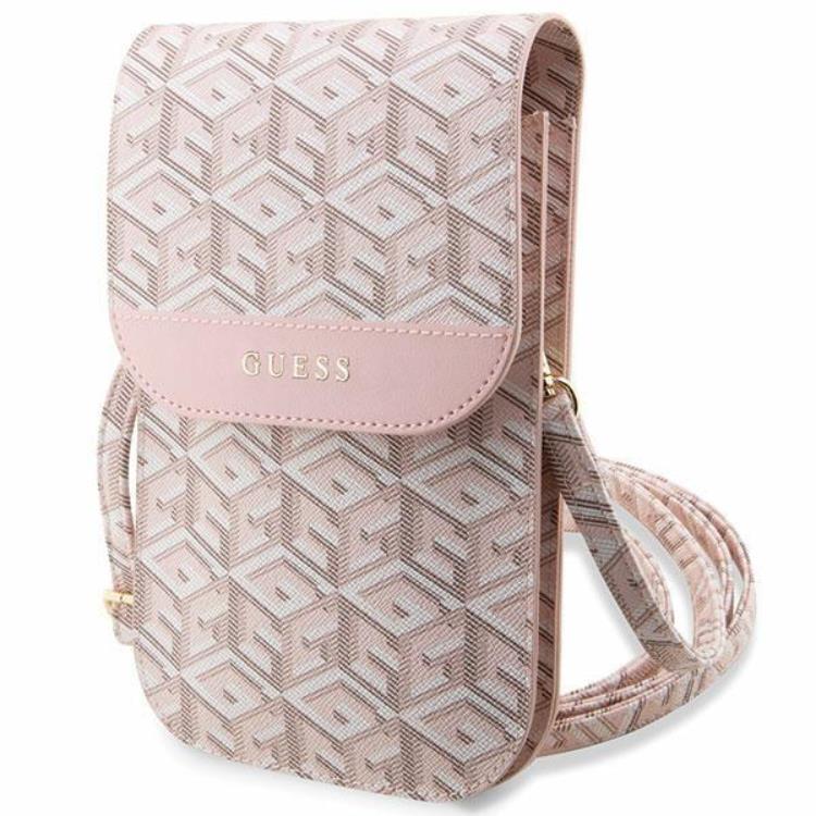 Guess Halsbandsfodral GCube Stripe - Rosa | 2353 | AlltMobil