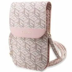 Guess - Guess Halsbandsfodral GCube Stripe - Rosa