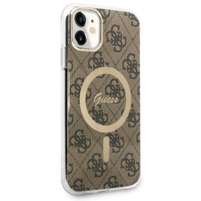 Guess - Guess iPhone 11 Mobilskal MagSafe - Brun