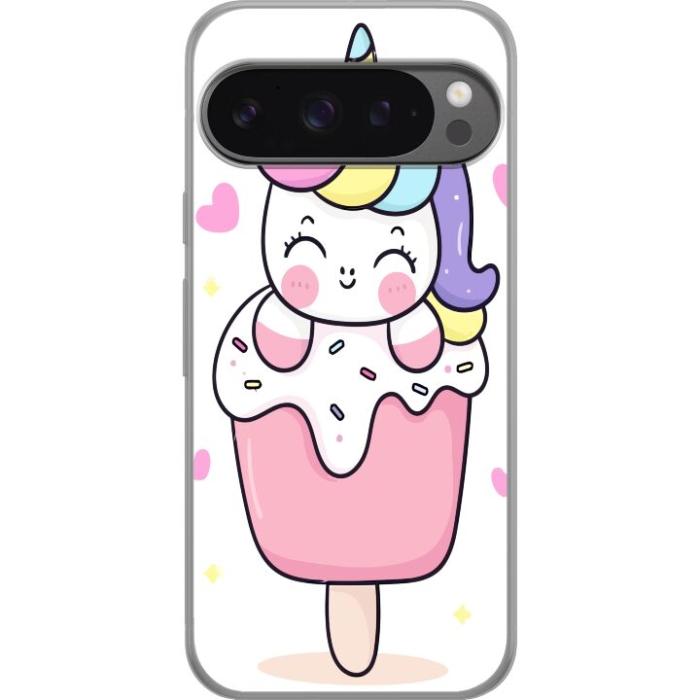 iSecrets - Mobilskal till Google Pixel 9 Pro XL med Glad enhörning