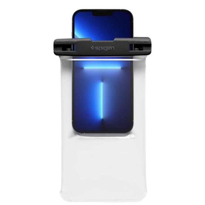 Spigen - Spigen Universala Vattentät Mobilväskor A601 - Crystal Clear