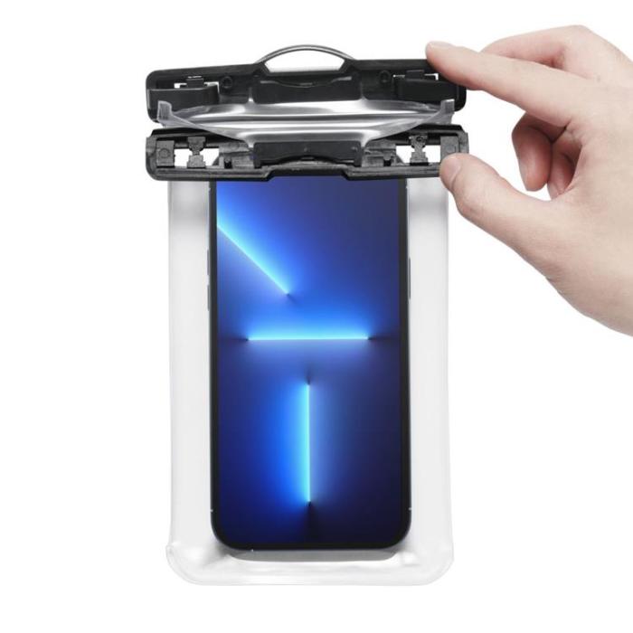 Spigen - Spigen Universala Vattentät Mobilväskor A601 - Crystal Clear