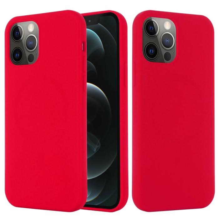 OEM - MagSafe Liquid Silicone Skal iPhone 13 Pro Max - Röd