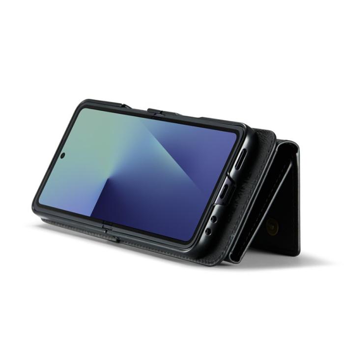 DG.MING - DG.MING M6 Series Plånboksfodral till Samsung Galaxy Z Flip7 5G - Svart
