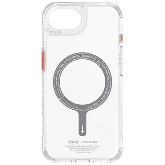 Skinarma - Skinarma iPhone 16e Mobilskal MagSafe Saido - Clear