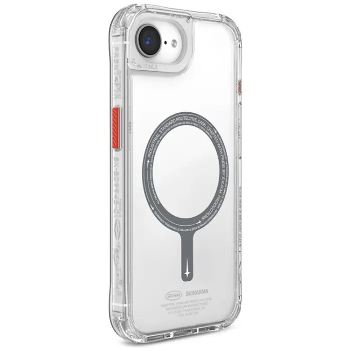 Skinarma - Skinarma iPhone 16e Mobilskal MagSafe Saido - Clear