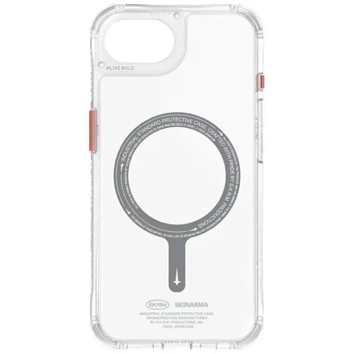 Skinarma - Skinarma iPhone 16e Mobilskal MagSafe Saido - Clear