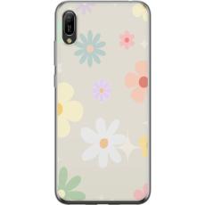 iSecrets - Mobilskal till Huawei Y6 Pro (2019) med fejdande blommor