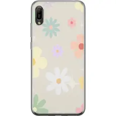 Gustaf - Mobilskal till Huawei Y6 Pro (2019) med fejdande blommor